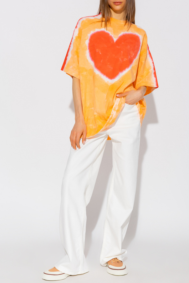 diesel d easy cotton t shirt dress item - Tie - dyed T